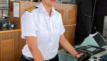 Captain Deepti Singh Takes Command